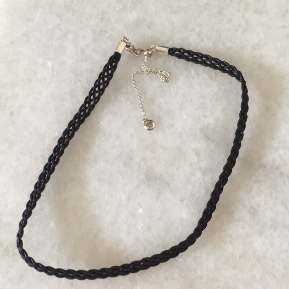 Pandora Woven Fabric Choker Necklace 